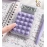 Mini Calculator Cute Student Mini Portable Counter Compact, Silent, High Appearance, Transparent