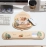 Cute and minimalist mouse pad, wrist guard, computer office specific 3D memory cotton, anti slip, thick keyboard, hand support, dirt resistant