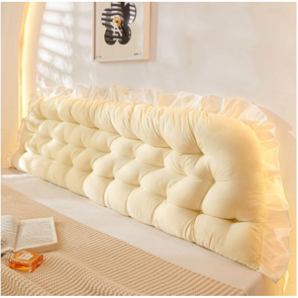 Bedhead cushion, soft bag, bed cushion, dormitory reading room, large backrest cushion, holding pillow pillow, women's sleeping sofa, waist protection