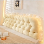 Bedhead cushion, soft bag, bed cushion, dormitory reading room, large backrest cushion, holding pillow pillow, women's sleeping sofa, waist protection