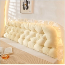 Bedhead cushion, soft bag, bed cushion, dormitory reading room, large backrest cushion, holding pillow pillow, women's sleeping sofa, waist protection