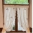 French cherry double layered gauze cream style curtains, lace gauze curtains, translucent but not transparent, princess bedroom bay window