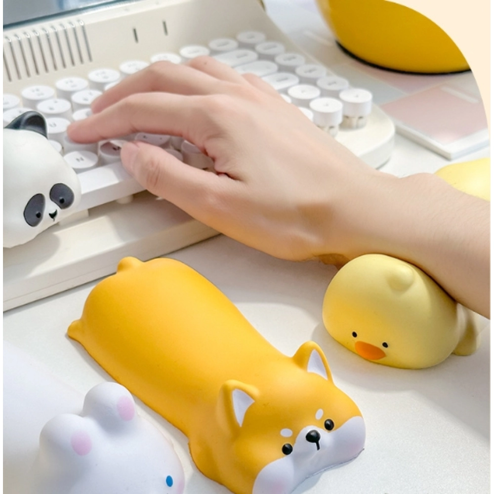 Decompression memory cotton mouse pad wrist pad cute office desktop mouse wrist pad wrist pad wrist support hand pillow